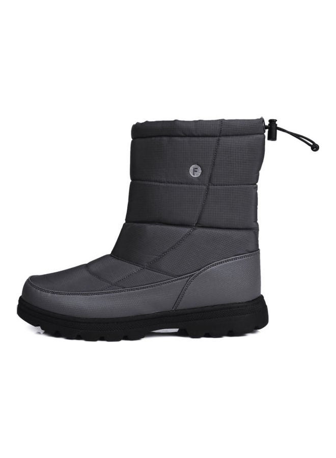 Warm High Top Casual Boots Grey - v1606153577/N42527705V_1