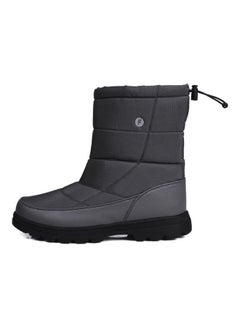 Beauenty Warm High Top Casual Boots Grey  - Image 2