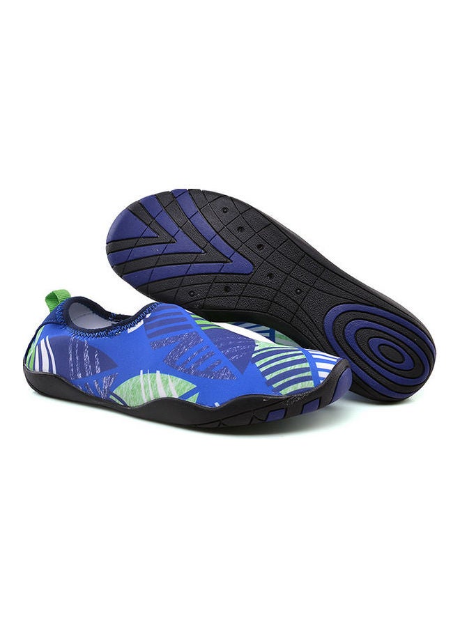 Beauenty Printed Slip-On Swimming Shoes Blue/Green/Black - Image 3