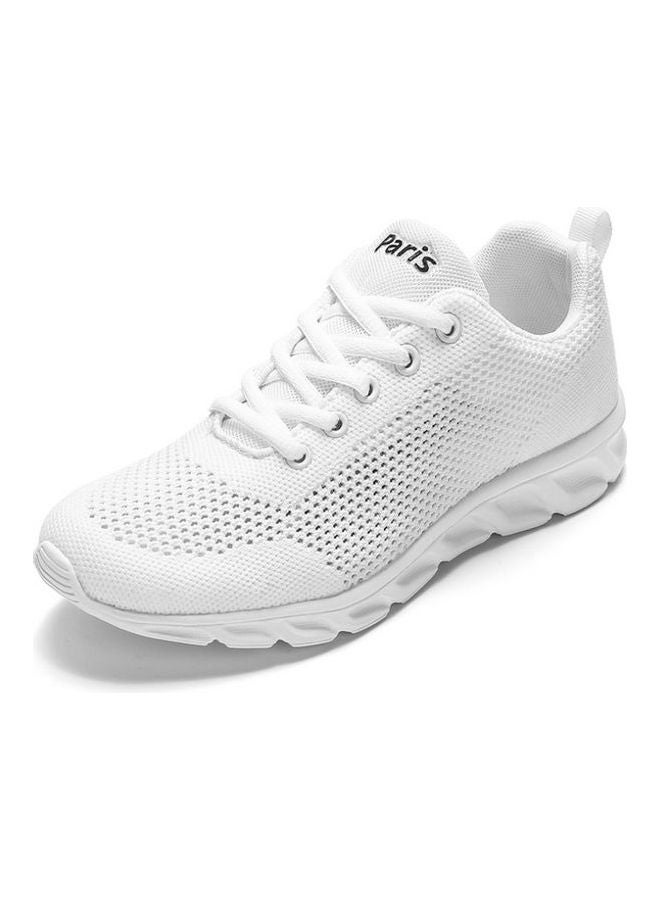 Beauenty Lace-Up Trainers White - Image 1