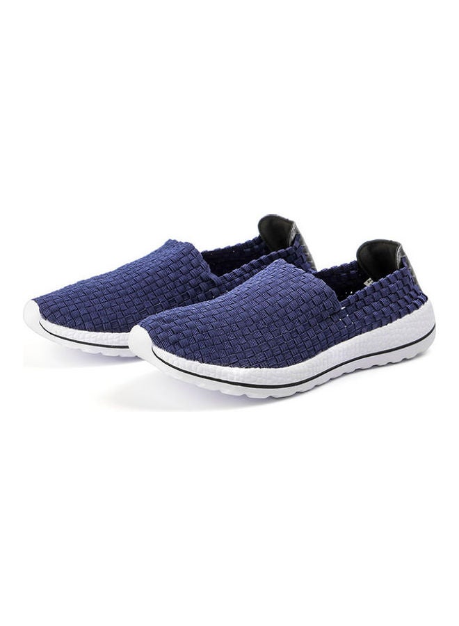 Beauenty Knitted Slip-On Shoes Blue - Image 1