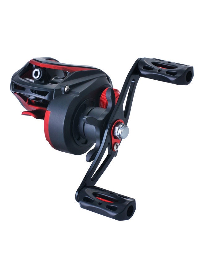 Generic High Speed 8.1:1 Gear Ratio Baitcast Fishing 19+1 Ball Bearings Reel Tackle Left hand 14*7.5*12cm  - Image 1