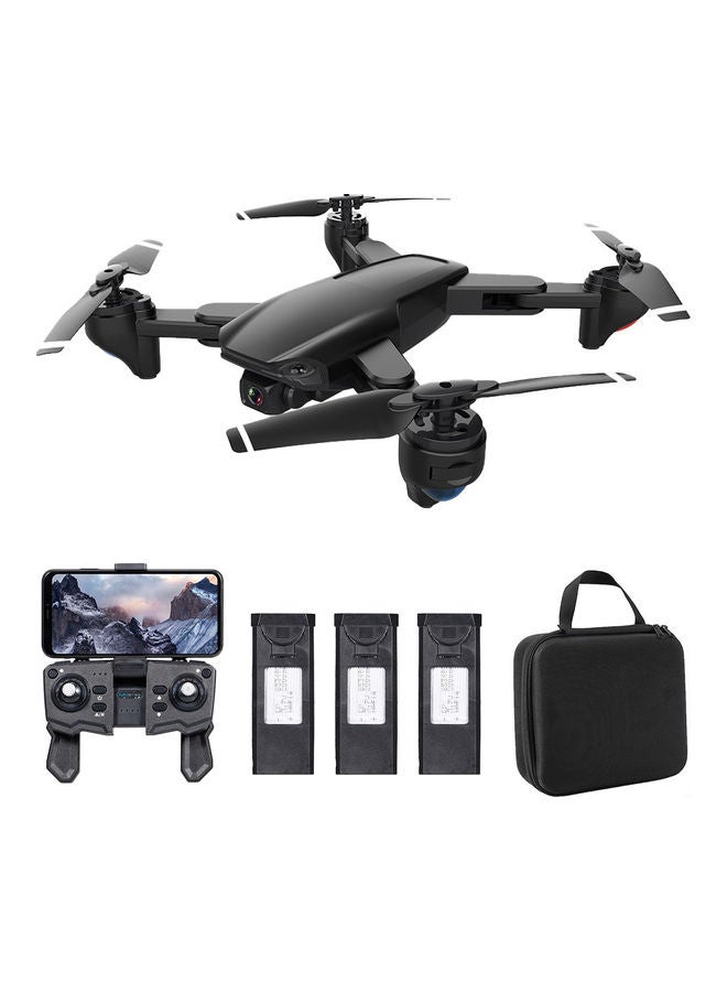 Generic - SG701 RC Drone with Camera 4K Dual Camera Wifi FPV Drone Foldable RC Quadcopter with Headless Mode Trajectory Flight with Bag 3 Battery - Image 1