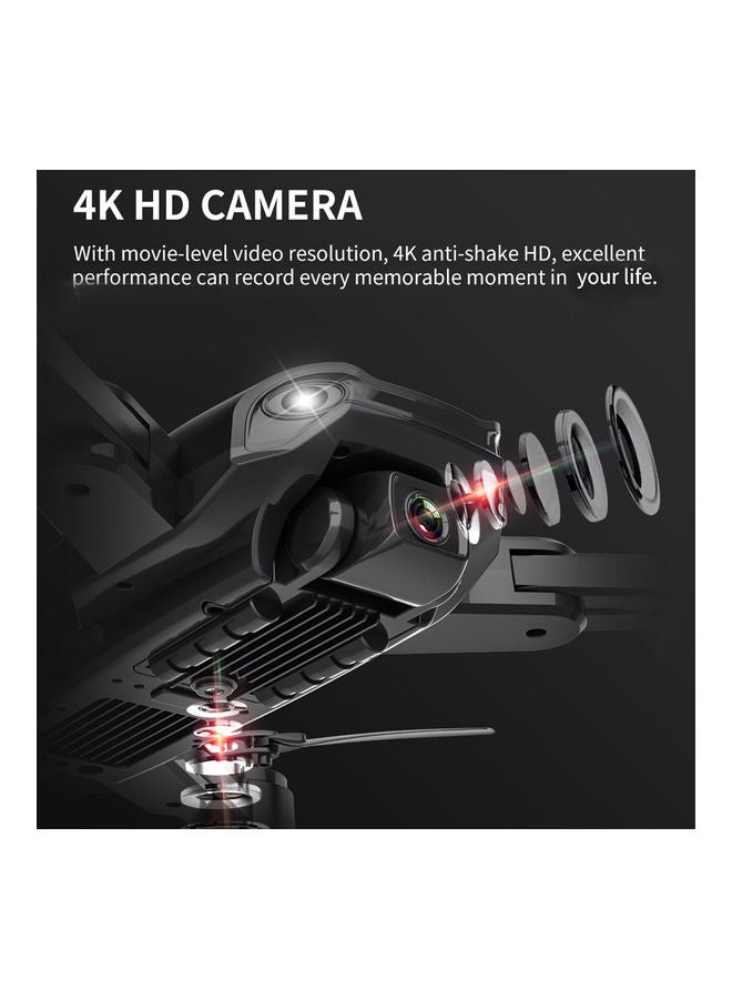 Generic - SG701 RC Drone with Camera 4K Dual Camera Wifi FPV Drone Foldable RC Quadcopter with Headless Mode Trajectory Flight with Bag 3 Battery - Image 1