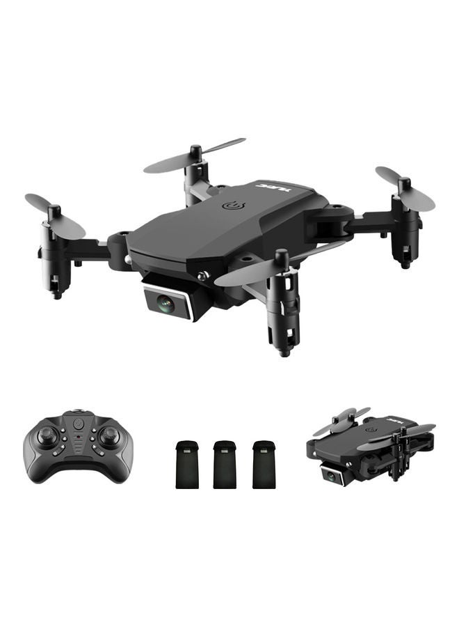 Generic - S66 RC Drone with Camera 4K Drone Dual Camera Optical Flow Positioning  WiFi FPV Drone Headless Mode Altitude Hold Gesture Photo Video Track Flight 3D Filp RC Qudcopter with 3 Batteries 22*6*15cm - Image 1
