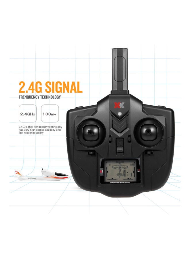 WLtoys - F959S Remote Control Airplane Fixed-Wing Sky-King 2.4G 3Ch 6-Axis Gyro Aircraft Glider Rtf 58*14*27cm - Image 1