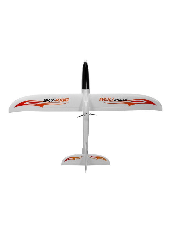 WLtoys - F959S Remote Control Airplane Fixed-Wing Sky-King 2.4G 3Ch 6-Axis Gyro Aircraft Glider Rtf 58*14*27cm - Image 1