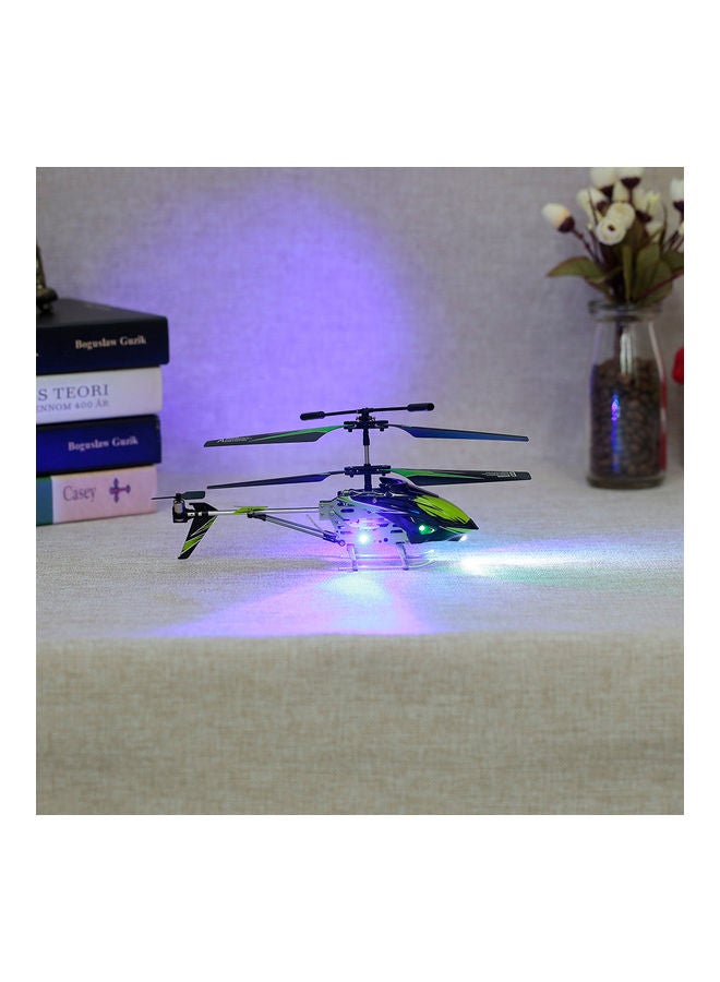دبليو إل تويز لعبة طائرة هليكوبتر XK S929-A بجهاز تحكم عن بعد وبهيكل مصنوع من خليط معدني، بتردد 2.4 جيجاهرتز و3.5 قنوات مع إضاءة، متوفرة باللون الأخضر من دبليو إل تويز 29.5*9*25.5سم - Image 2