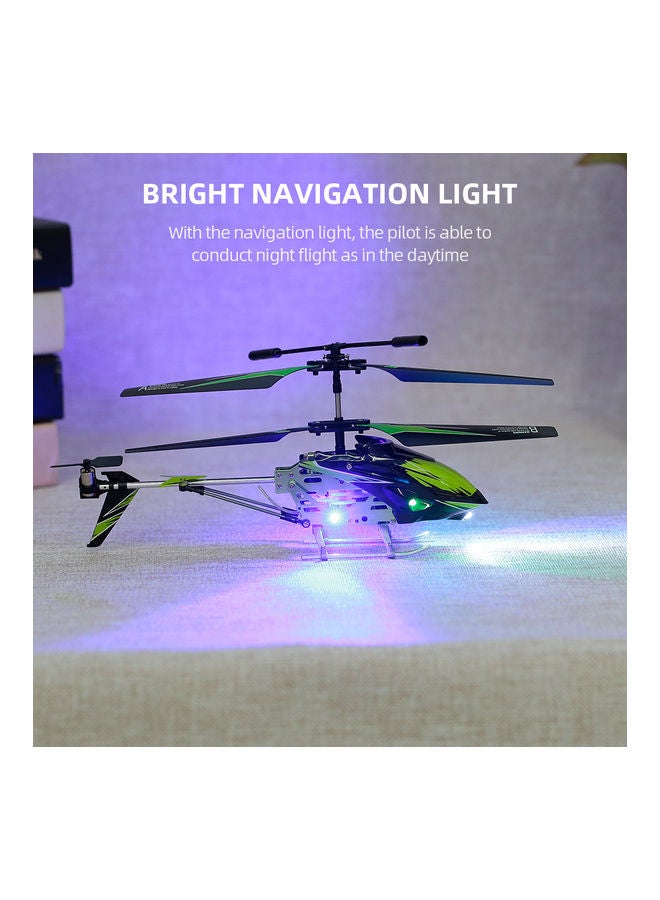دبليو إل تويز لعبة طائرة هليكوبتر XK S929-A بجهاز تحكم عن بعد وبهيكل مصنوع من خليط معدني، بتردد 2.4 جيجاهرتز و3.5 قنوات مع إضاءة، متوفرة باللون الأخضر من دبليو إل تويز 29.5*9*25.5سم - Image 4