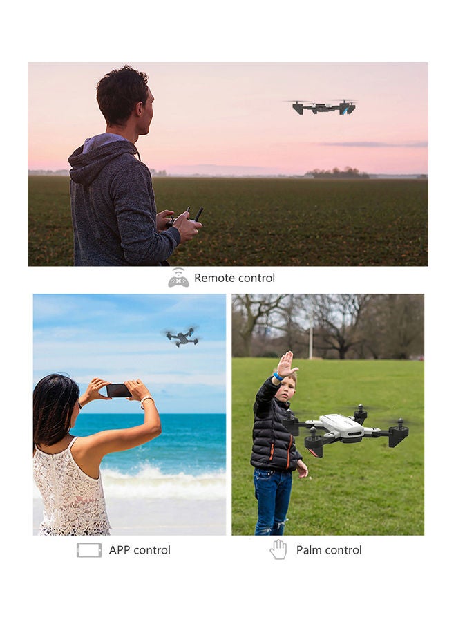 null - GoolRC SG700-D FPV RC Drone with Camera 4K HD Wide Angle Optical Flow Positioning Follow Me Altitude Hold Quadcopter White 29*8*19cm - Image 1