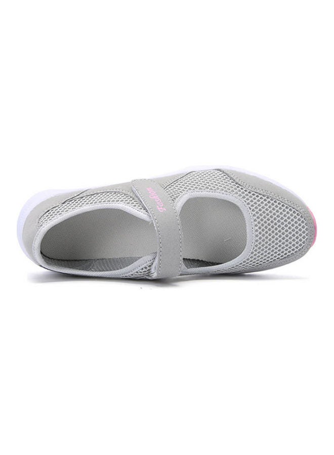 Beauenty Breathable Light One Foot Leisure Walking Shoes Grey  - Image 2