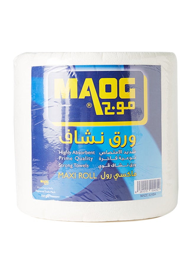 MOAG Maxi Rolls Towel White 700grams