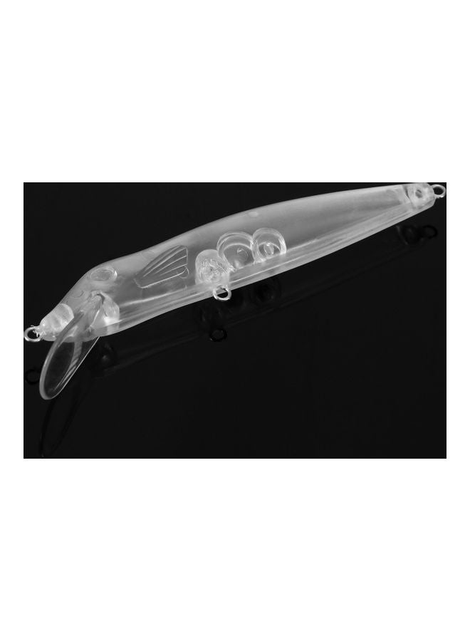 Generic 5pcs Transparent Fishing Lures Blank Hard Body Floating Bait Fishing Bass Lures Minnow Fishing Lures  4.9in 0.5oz / pc CC08 13*3*6cm - Image 3
