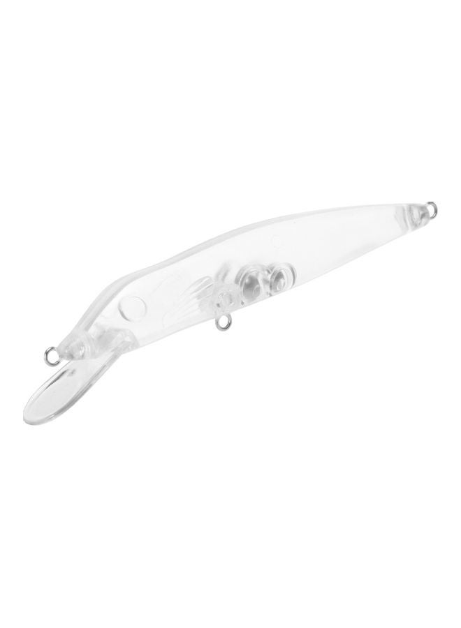 Generic 5pcs Transparent Fishing Lures Blank Hard Body Floating Bait Fishing Bass Lures Minnow Fishing Lures  4.9in 0.5oz / pc CC08 13*3*6cm - Image 4