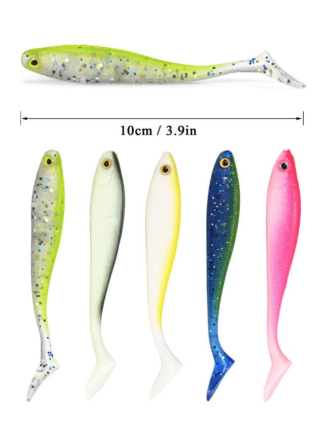 Generic - Artificial Soft Fishing Lure Artificial Silicone Worm Bait Fishing Bait Tackle Tool 02 16*2.5*9cm - Image 1