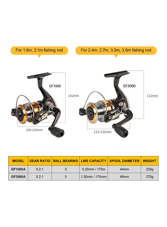 Fishing Rod and Reel Combo Carbon Fiber Telescopic Fishing Rod  28046-T300B 50*8*19cm