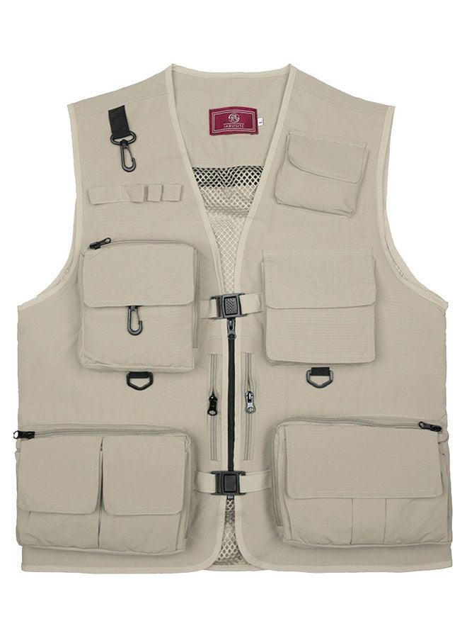 Generic - Fishing Photography Vest Summer Multi Pockets Mesh Jackets Quick Dry Waistcoat M 40*2*30cm - Image 1