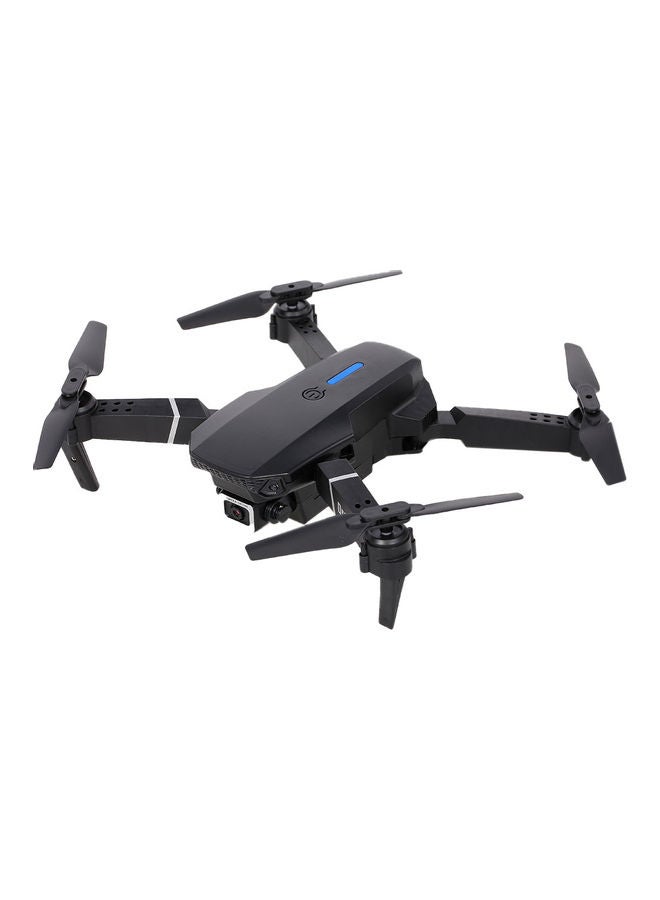 Generic - LS-E525 RC Drone with Camera 4K Camera WiFi FPV Drone Headless Mode Altitude Hold Gesture Photo Video Track Flight 3D Filp RC Qudcopter with 3 Batteries Black - Image 1