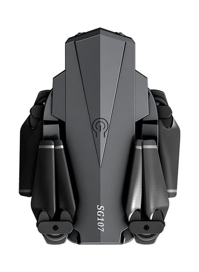 Generic SG107 Foldable Mini Drone with Camera 4K HD Indoor RC Quadcopter APP Control with Headless Mode 360°  Rotation Trajectory Flight for Adults Kids Beginners Great Gift Toy with Bag 3 Batteries  - Image 2