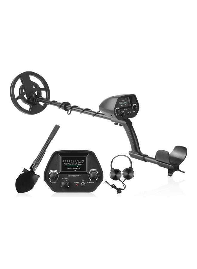Underground Metal Detector With Headphone And Shovel Black 45x20.5x10cm  - Image 2