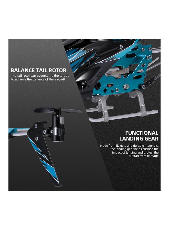 دبليو إل تويز لعبة مروحية هليكوبتر XK S929-A بجهاز تحكم عن بعد مصنوع من خليط معدني بتردد 2.4 جيجاهرتز و3.5 قنوات مع إضاءة، من دبليو إل تويز، لون أزرق 29.5*9*25.5سم - Image 4