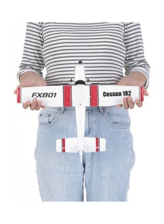 Generic FX801 Airplane Cessna 182 2.4GHz 2CH RC Airplane Aircraft Outdoor Flight Toys for Kids Boys 42*7.5*14.5cm  - Image 3