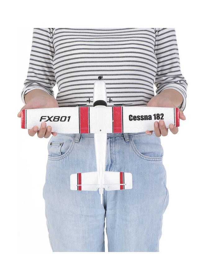 Generic FX801 Airplane Cessna 182 2.4GHz 2CH RC Airplane Aircraft Outdoor Flight Toys for Kids Boys 42*7.5*14.5cm  - Image 3