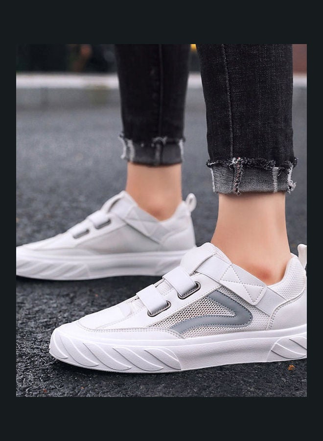 Beauenty Casual Round Toe Lace-Up Training Shoes White - Image 2