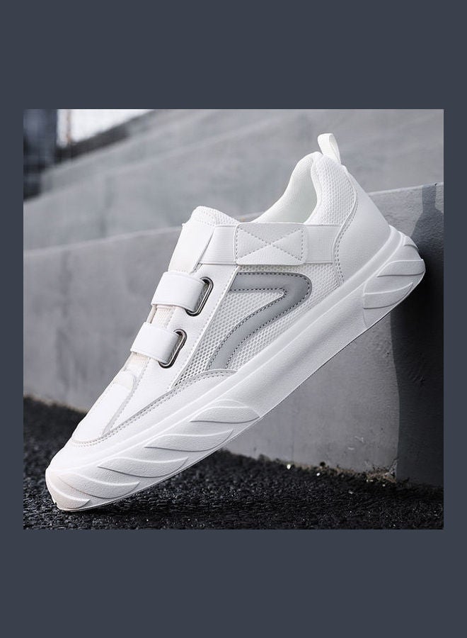 Beauenty Casual Round Toe Lace-Up Training Shoes White - Image 3