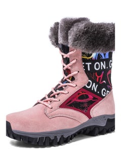 Waterproof Effect Warm And Light Snow Boots Pink - v1606157773/N42525710V_1