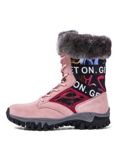 Waterproof Effect Warm And Light Snow Boots Pink - v1606157775/N42525710V_2