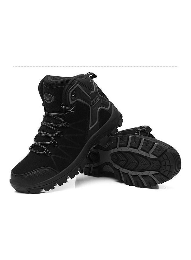 Beauenty High Top Wear Resistant Hiking Shoes Black - Image 4