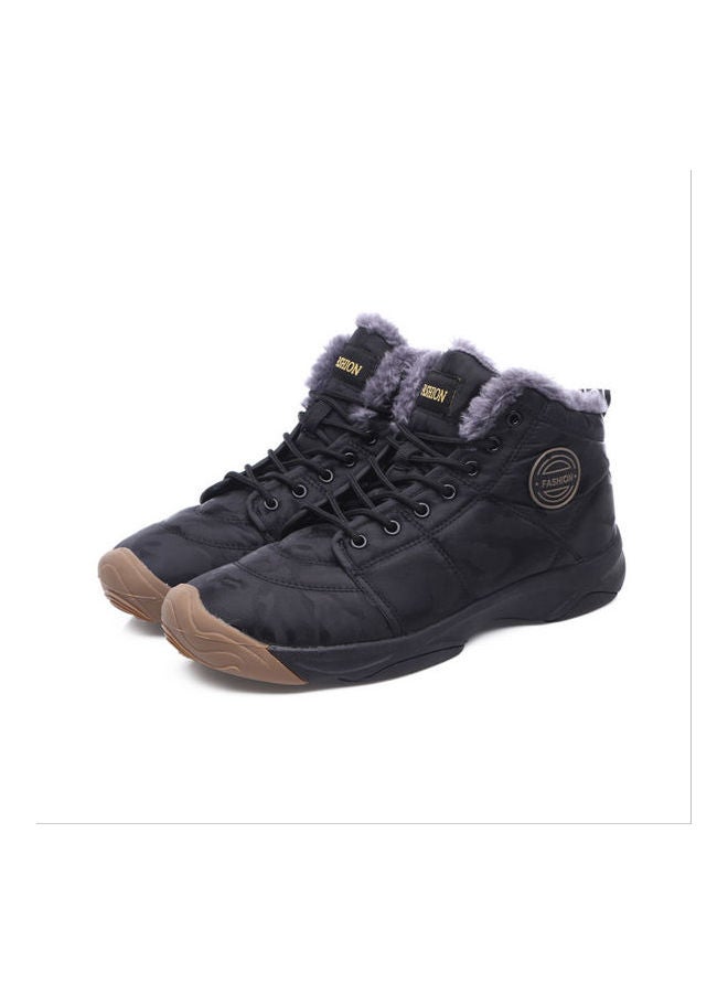 Beauenty Winter Snow Lace-Up Boots Black  - Image 1