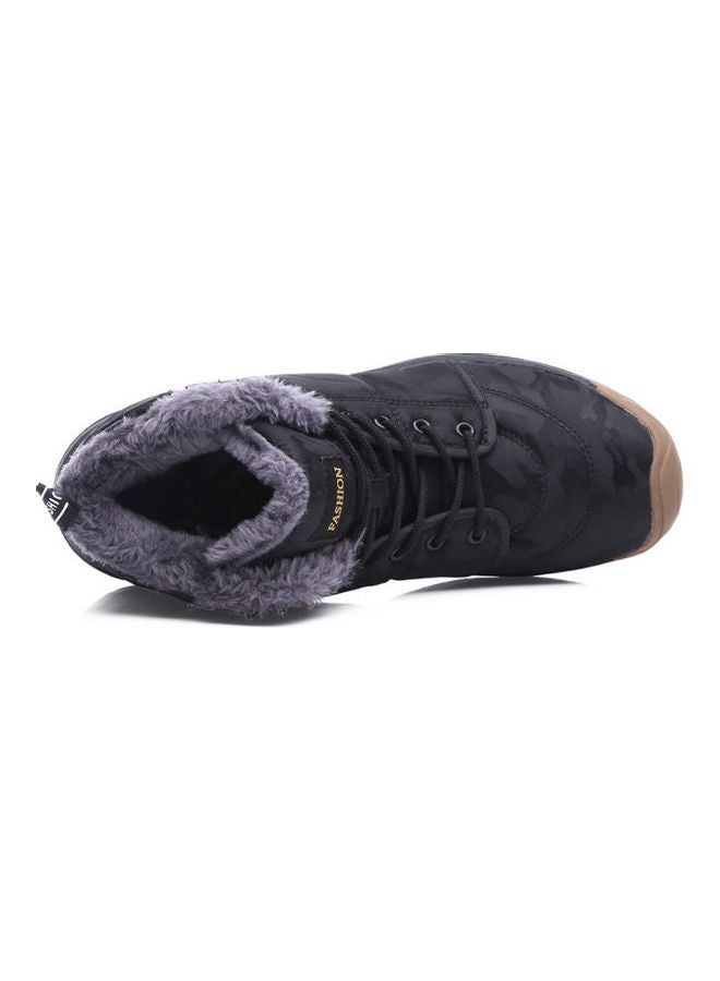 Beauenty Winter Snow Lace-Up Boots Black  - Image 3