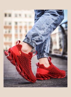 Beauenty Breathable Mesh Running shoes Red  - Image 5