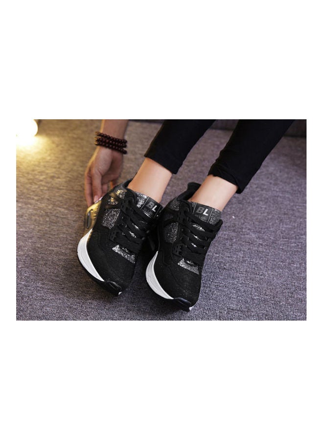 بيوينتي حذاء تدريب وينتر سبورتس برباط أسود/ أبيض - Image 4