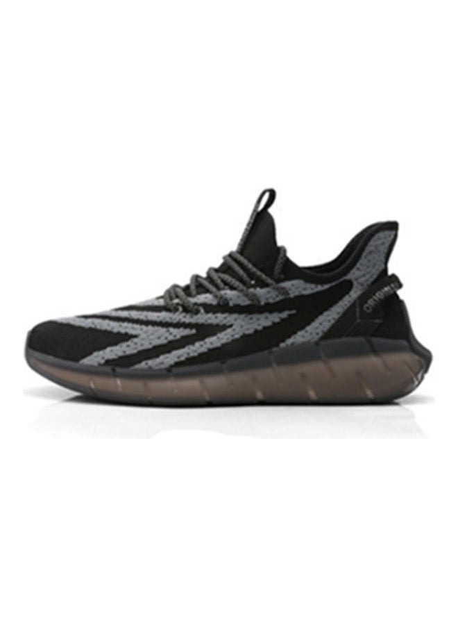Beauenty Summer Lace-Up Low Top Sneakers Black/Grey  - Image 1