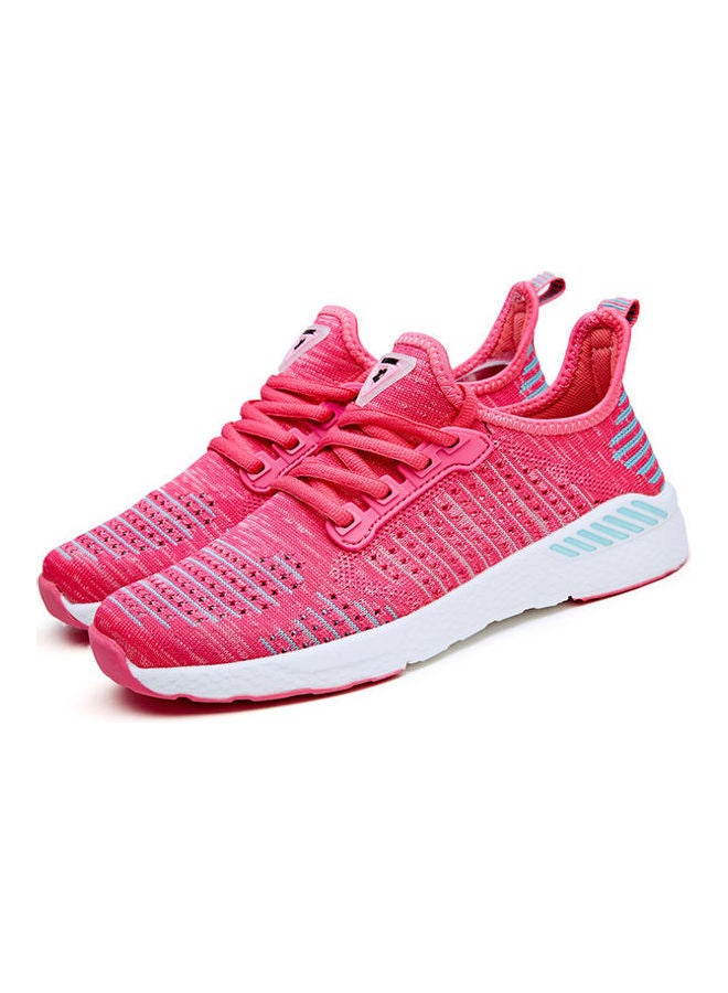 Beauenty Flying Thread Low Top Sneakers Pink/Blue/White - Image 1