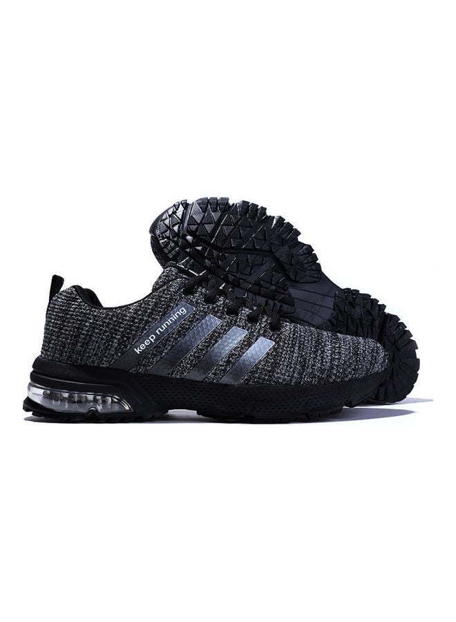 Beauenty Lace-Up Training Shoes Grey/Black - Image 2