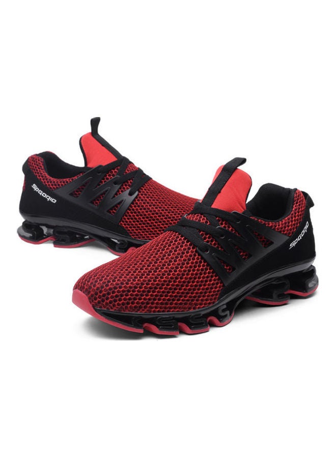 Beauenty Sports Low Top Sneakers Red/Black  - Image 3