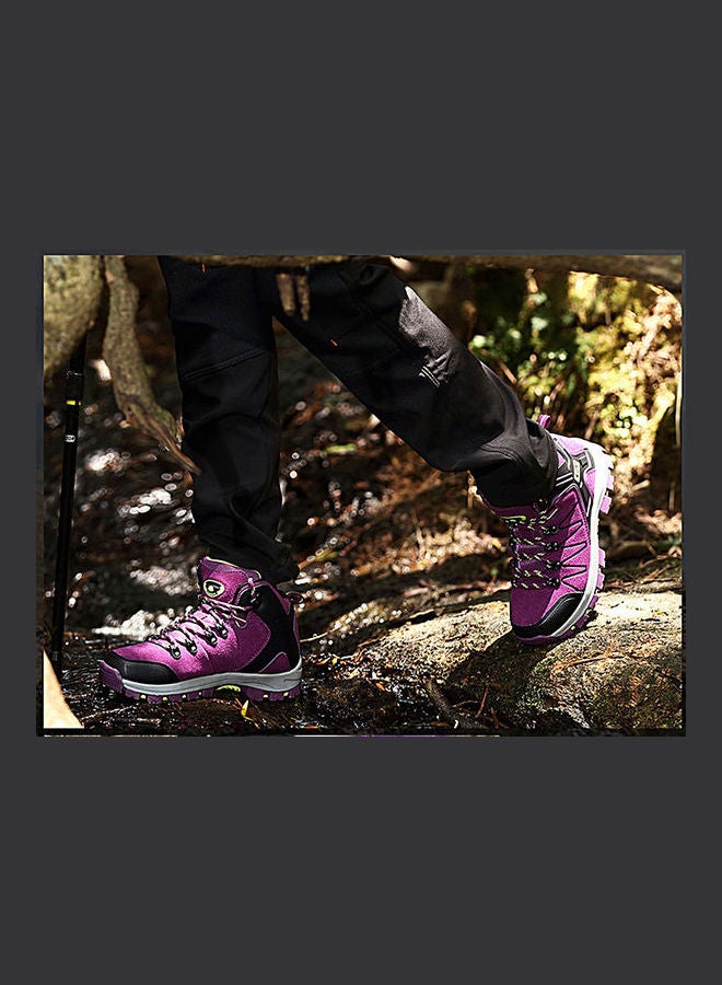 Beauenty Outdoor Mountains Hiking Boots Purple  - Image 4