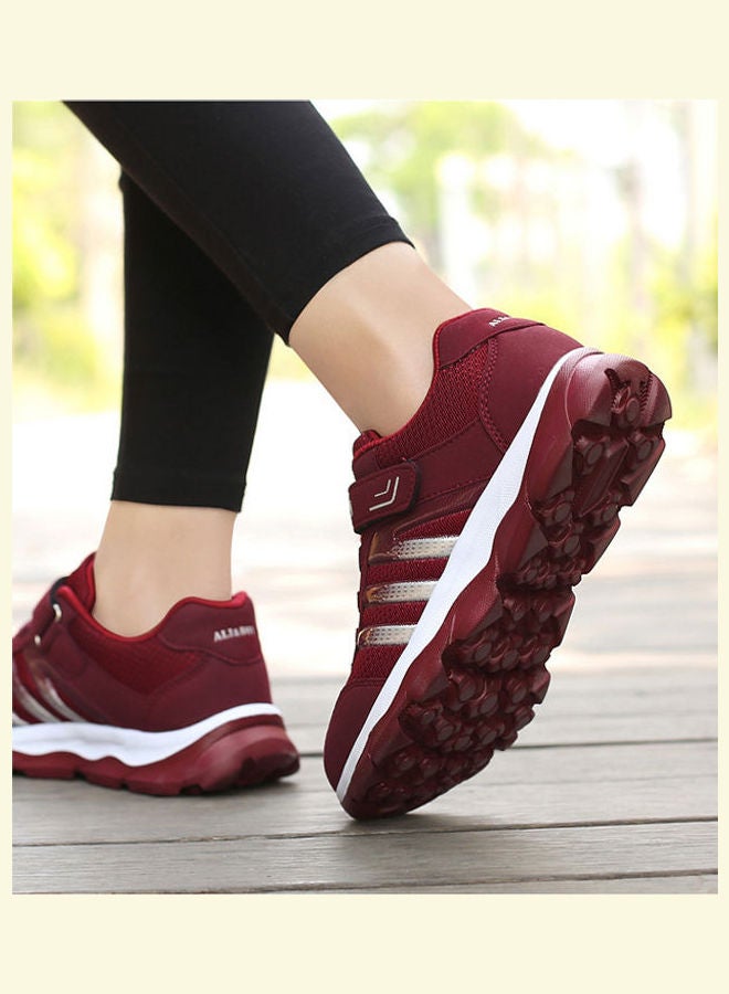 Beauenty - Leisure Soft Soled Walking Shoes Red - Image 1