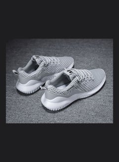 Beauenty Breathable Lace-Up Running Shoes Grey  - Image 2