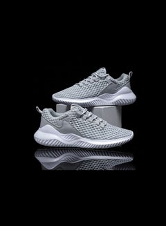 Beauenty Breathable Lace-Up Running Shoes Grey  - Image 3