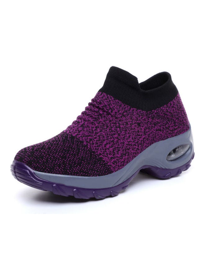 Beauenty Outdoor Casual Socks Trainer Sport Shoes Purple - Image 1