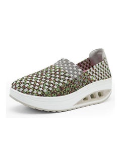 Korean Fashion Breathable Slip-Ons Green