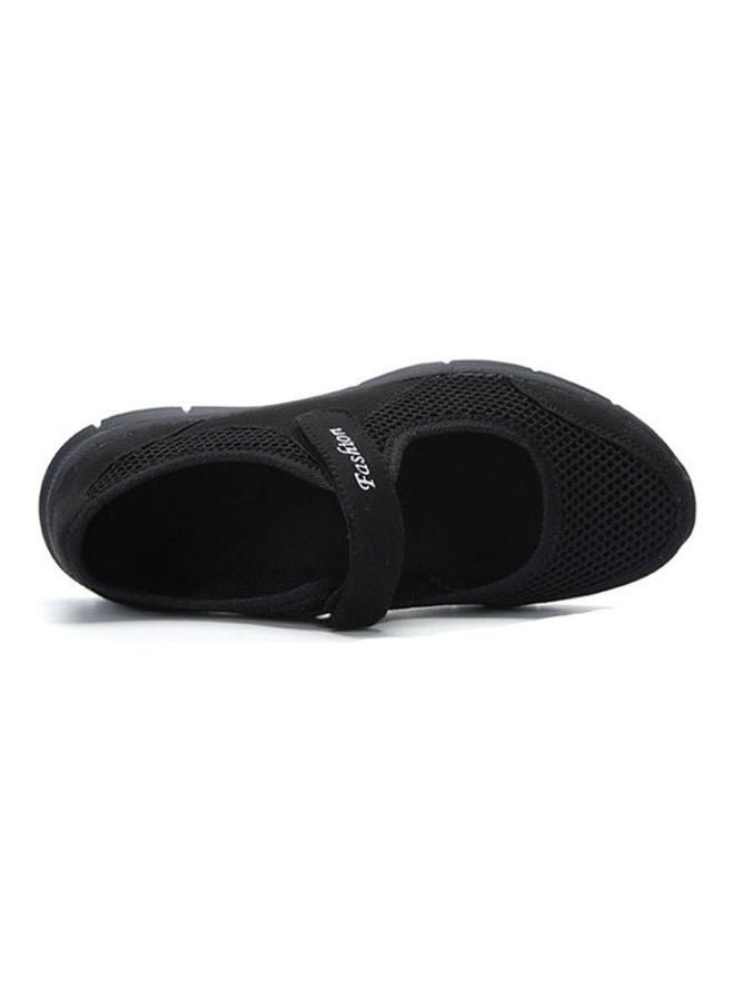 Beauenty Breathable Light One Foot Leisure Walking Shoes Black  - Image 2