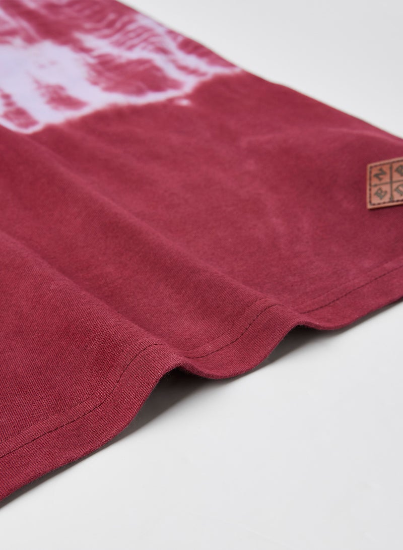 Earthbound - Printed Sleeveless Singlet Rhododendron - Image 1