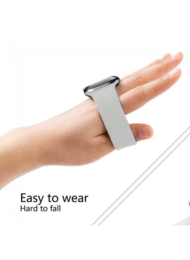 Solo Loop Band For Apple Watch Series 6/SE 44mm Grey