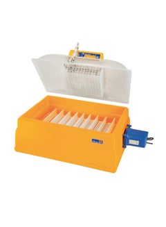 NOVITAL Analog Egg Incubator For Hatching Eggs Yellow/Blue  - Image 1